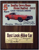 CLICK HERE for Larger Image - Plaque for Bonifay Down Home Street Festival